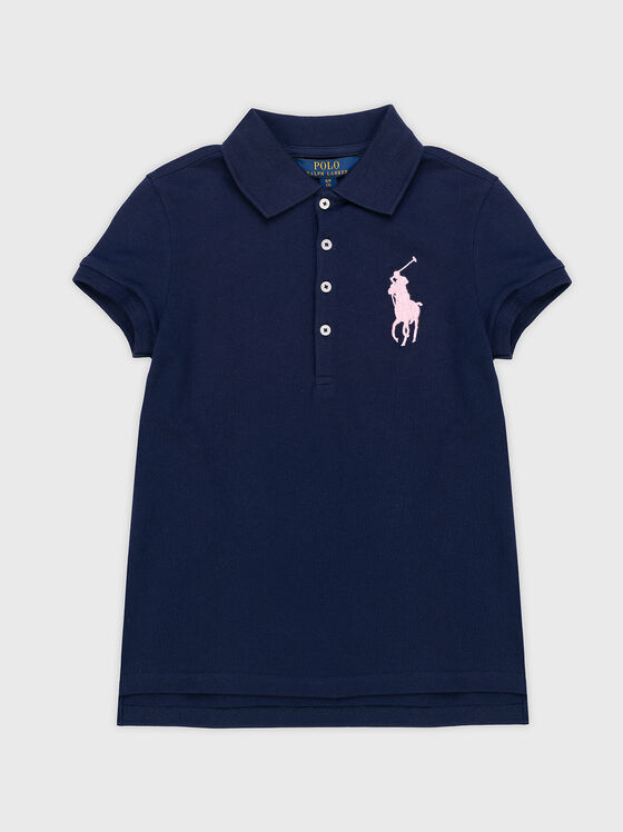 Tricou polo cu broderie  - 1
