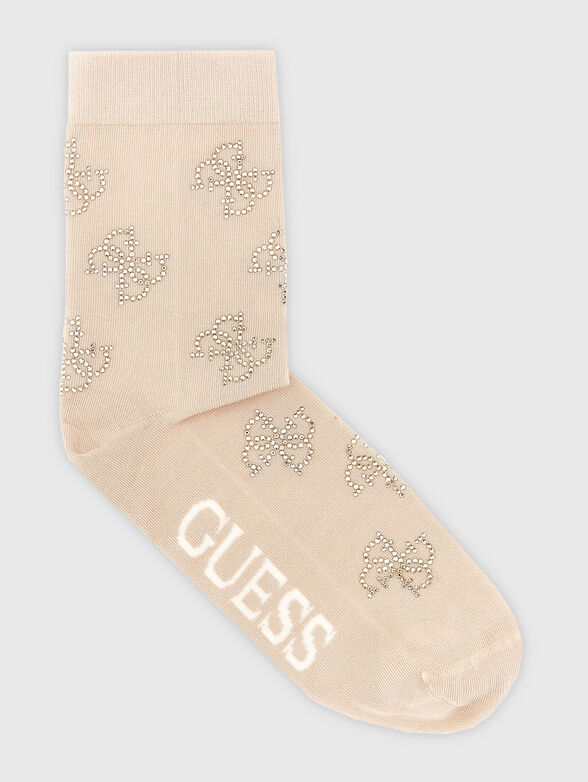 Socks with 4G logo detail - 1