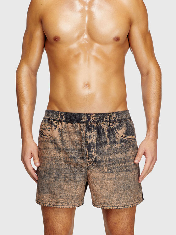 Pantaloni scurți de plajă KEN-37-DNM - 1