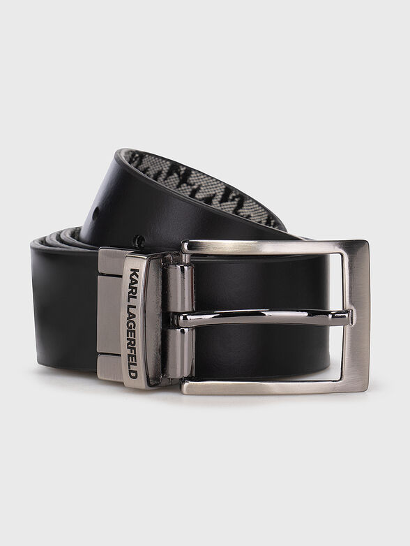 Reversible belt with logo accent - 2