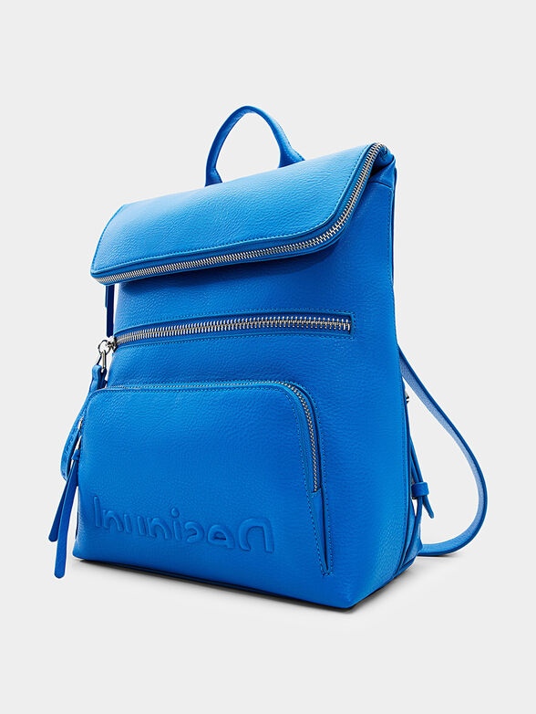 Eco leather backpack with embossed logo - 6