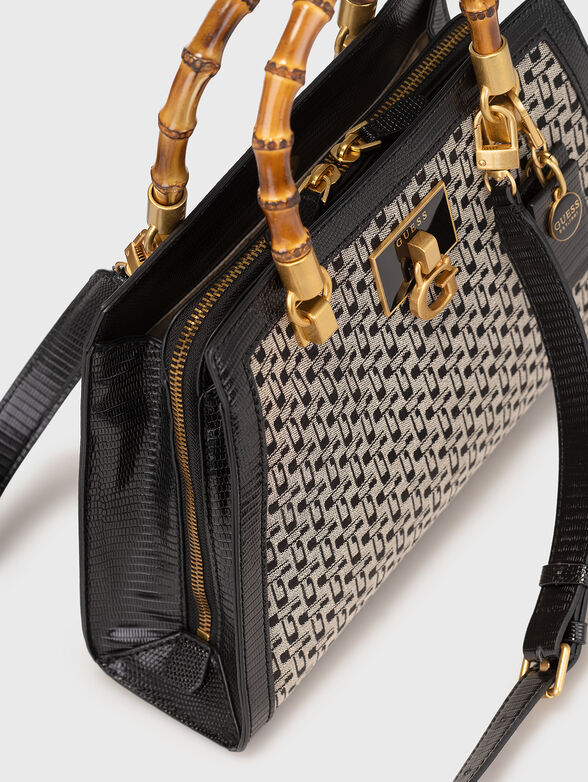 STEPHI bag with monogram print - 6