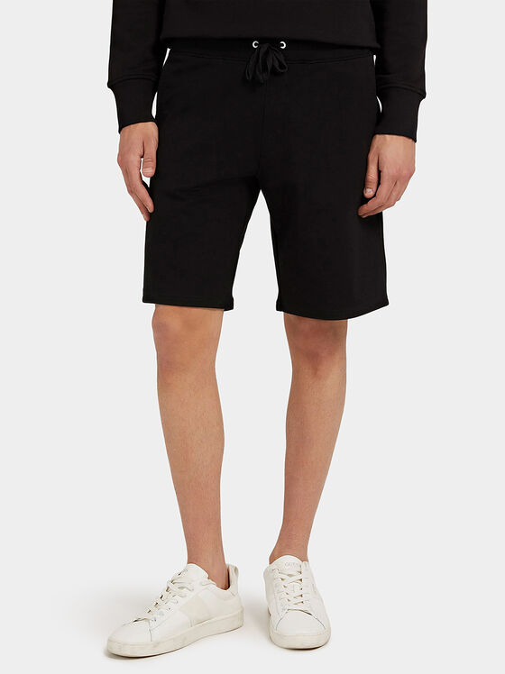 Pantaloni scurți sport negri LIVIO - 1