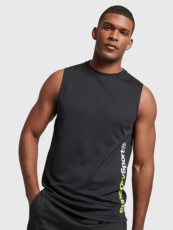Active top with logo detail - 1