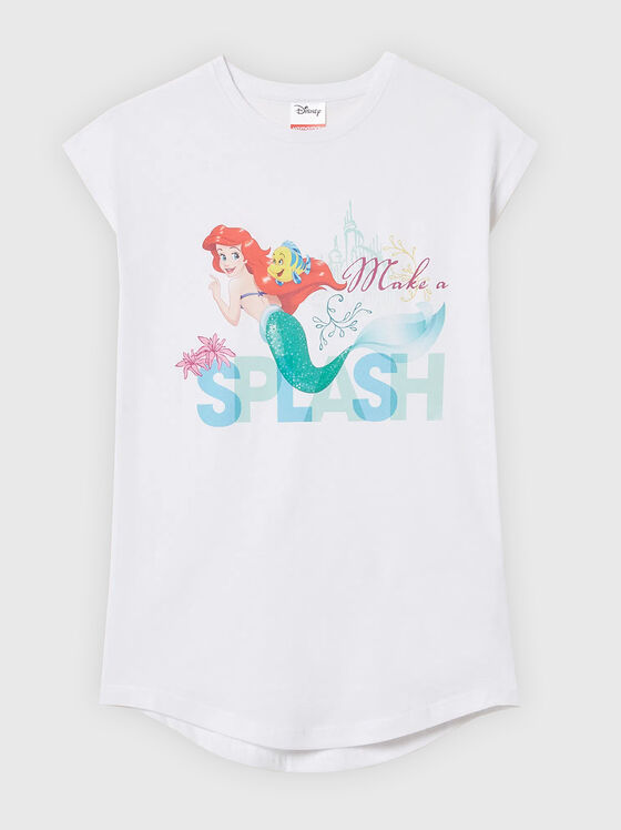 LITTLE MERMAID dress with print - 1