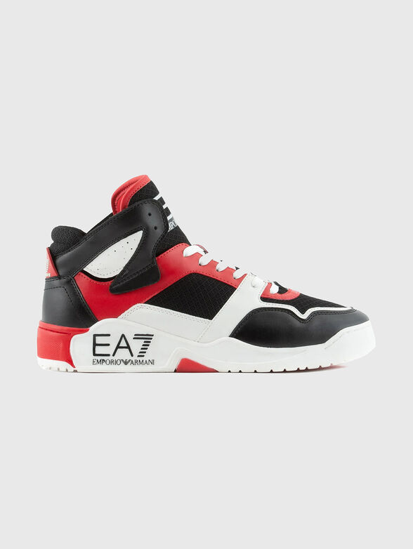 BASKED MID SUMMER high black sneakers - 1
