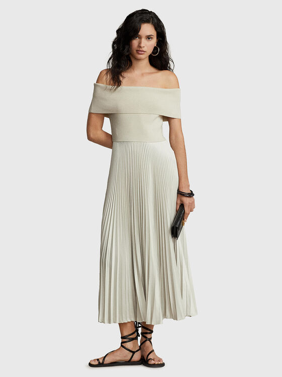 Dress with soleil detail - 1