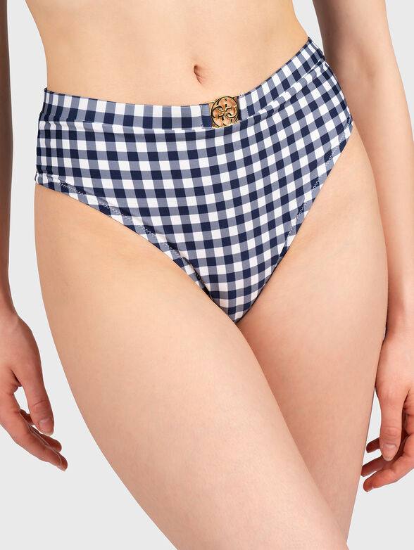 High-waisted bikini bottom - 1