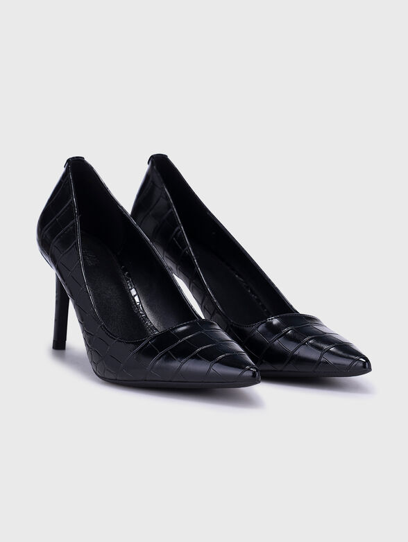 ALINA heeled shoes with crocodile texture - 2