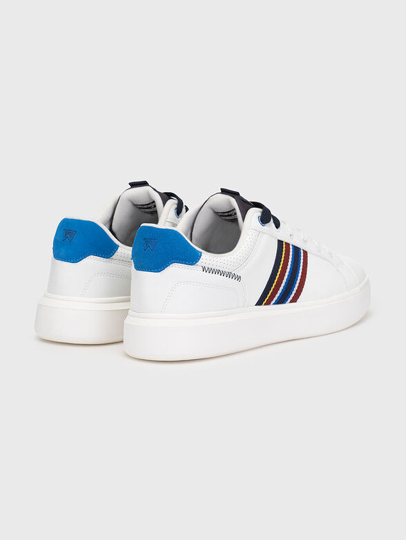 DAVIS TAPE sports shoes with contrasting accents - 3