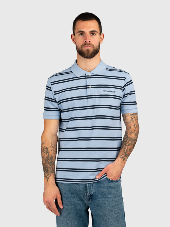 Tricou polo cu logo broderie - 1