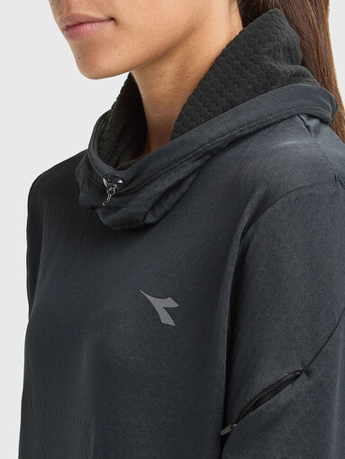 Hooded sport top  - 4