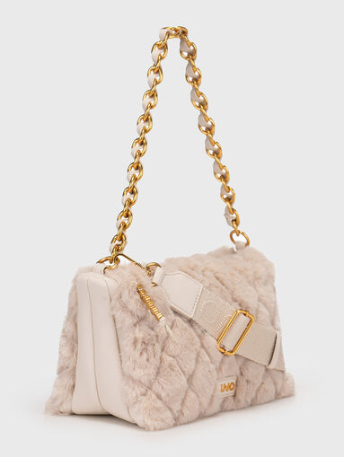 Hobo bag with soft-touch texture - 5