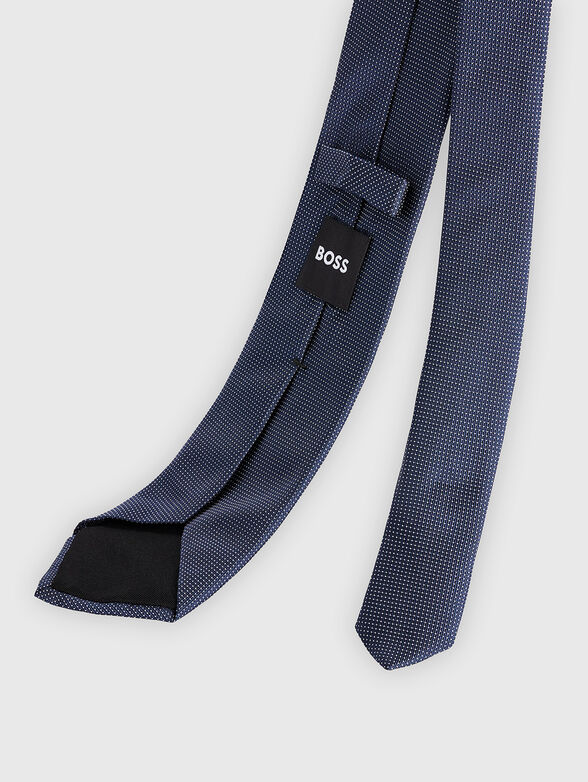 Tie of silk and jacquard - 3
