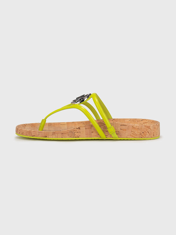 HAMPTON black leather sandals - 4
