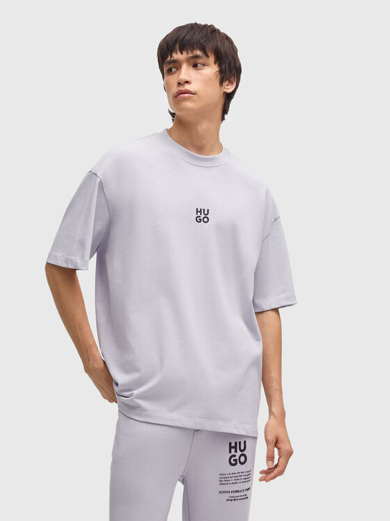 Tricou alb cu spate accentuat - 1