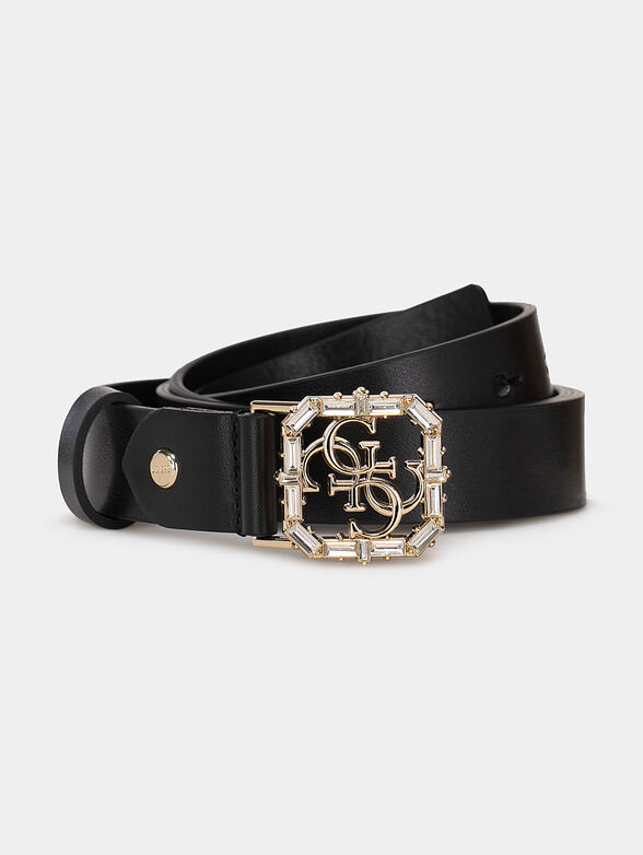Belt with gemstones on the buckle - 1