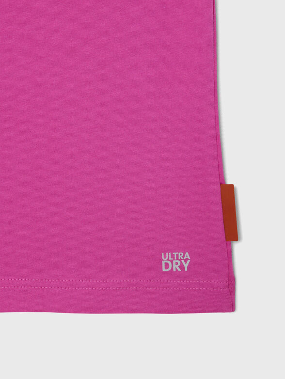 Roland-Garros Edition cotton T-shirt with oval neckline - 3