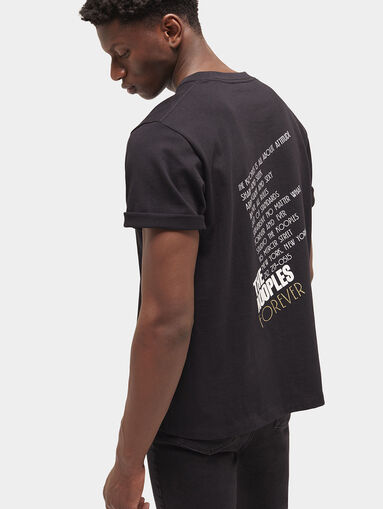 T-shirt with contrasting lettering - 3