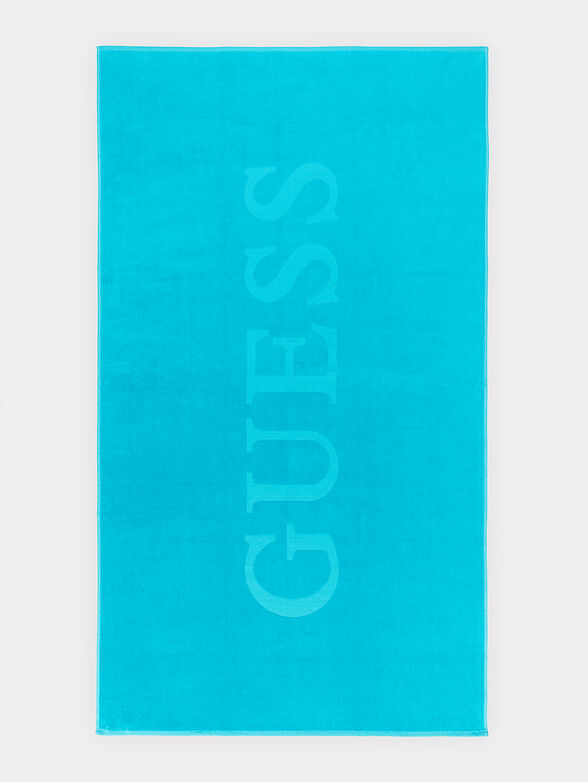 Beach towel with logo detail - 1