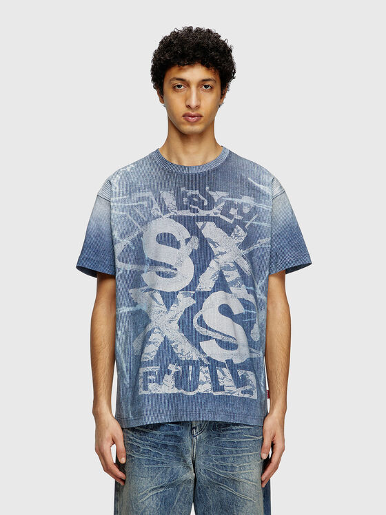 Tricou din bumbac T-NORM-R3 cu decolteu oval - 1