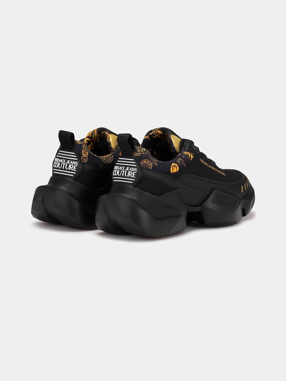 FONDO GRAVITY sneakers with gold logo inscription - 3