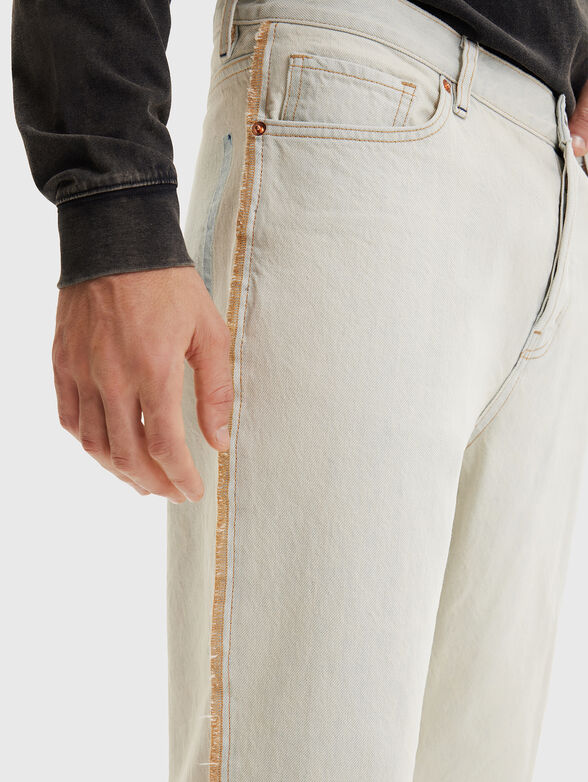 REX beige jeans - 3