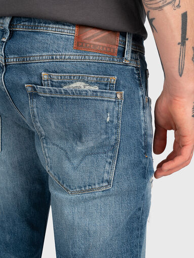 STANLEY jeans with washed effect  - 3