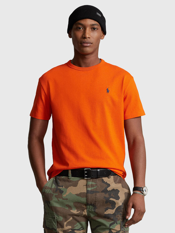 Tricou în portocaliu - 1