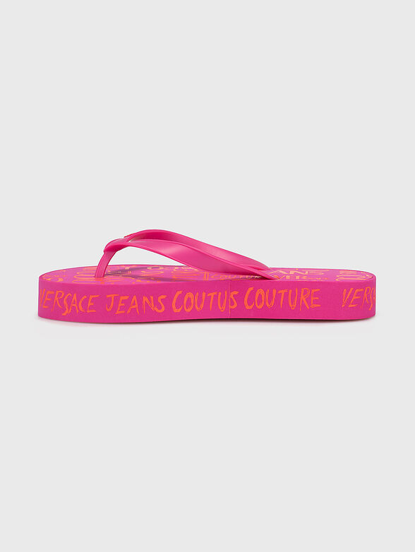 FONDO slippers in fucsia color - 4