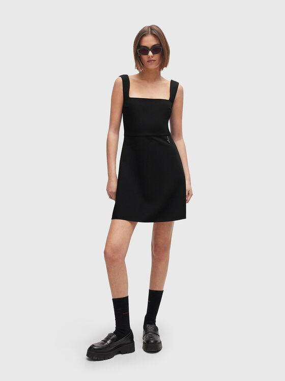Rochie mini cu logo metalic - 1