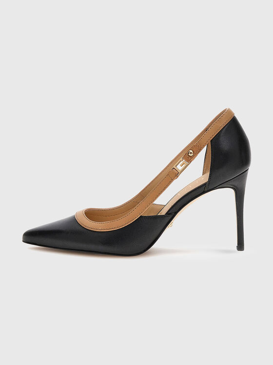 RICKY heeled leather shoes - 1