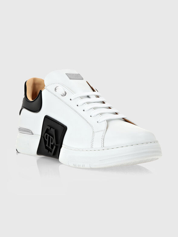 PHANTOM KICK$ black leather shoes - 2