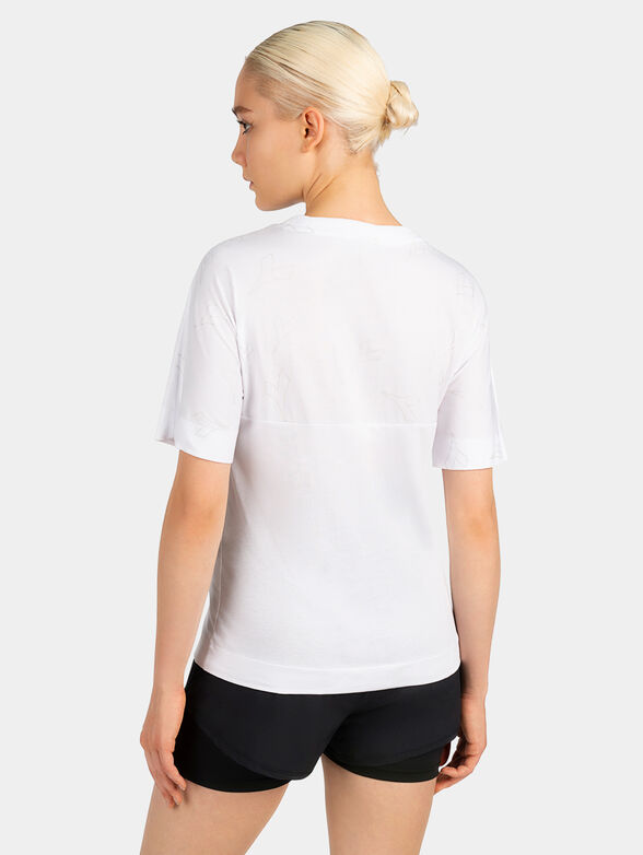 Black T-shirt with print - 3