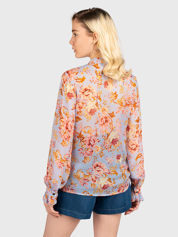 Shirt with floral print - 3