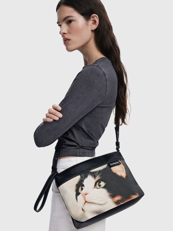 Crossbody bag with print - 2