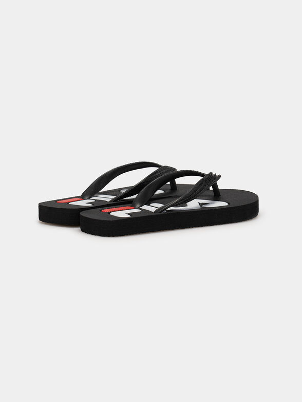 TROY black flip-flops - 3