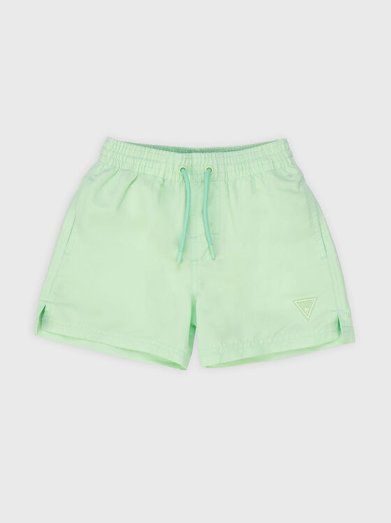 Beach shorts in green - 1