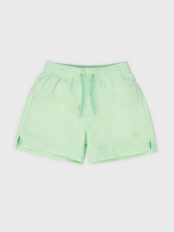 Beach shorts in green - 1