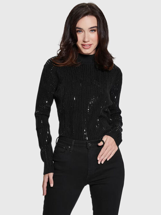 VIVIAN appliquéd sequins sweater - 1