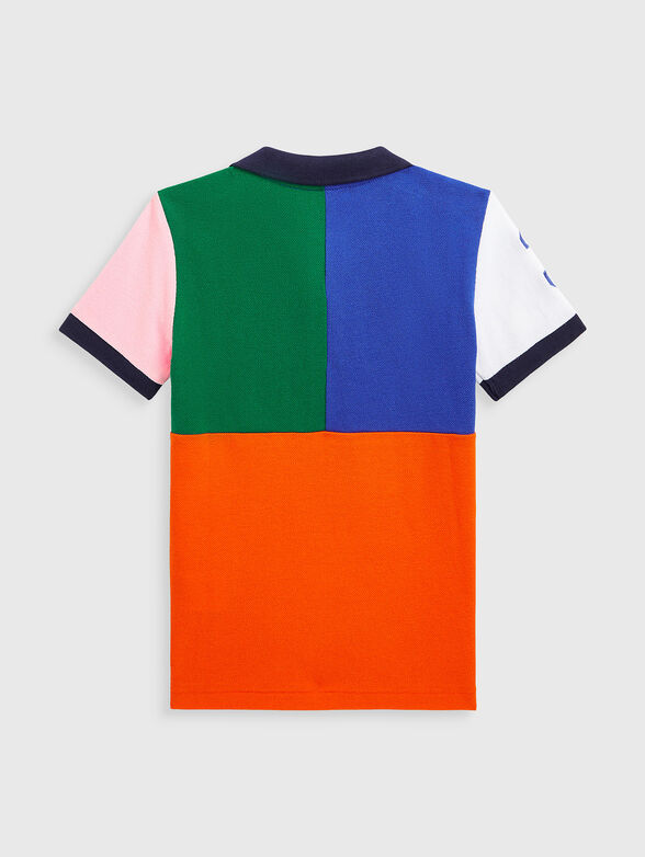 Polo-shirt with coloured details - 2