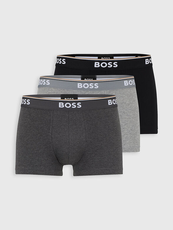 Three-pack of boxers with logo waistband - 1
