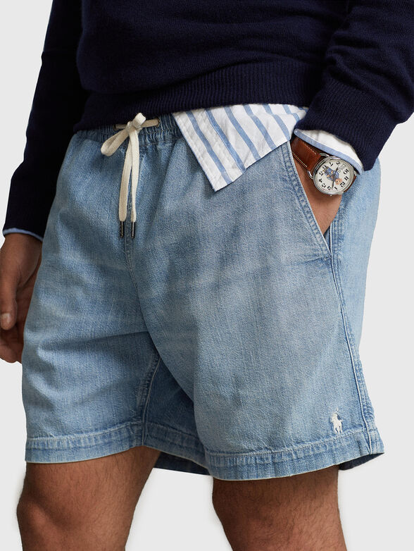 Denim shorts - 3