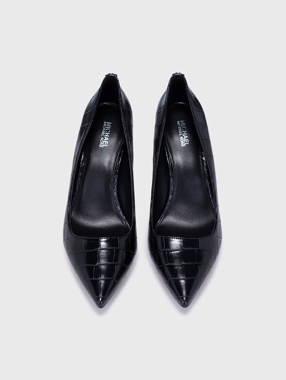 ALINA heeled shoes with crocodile texture - 6