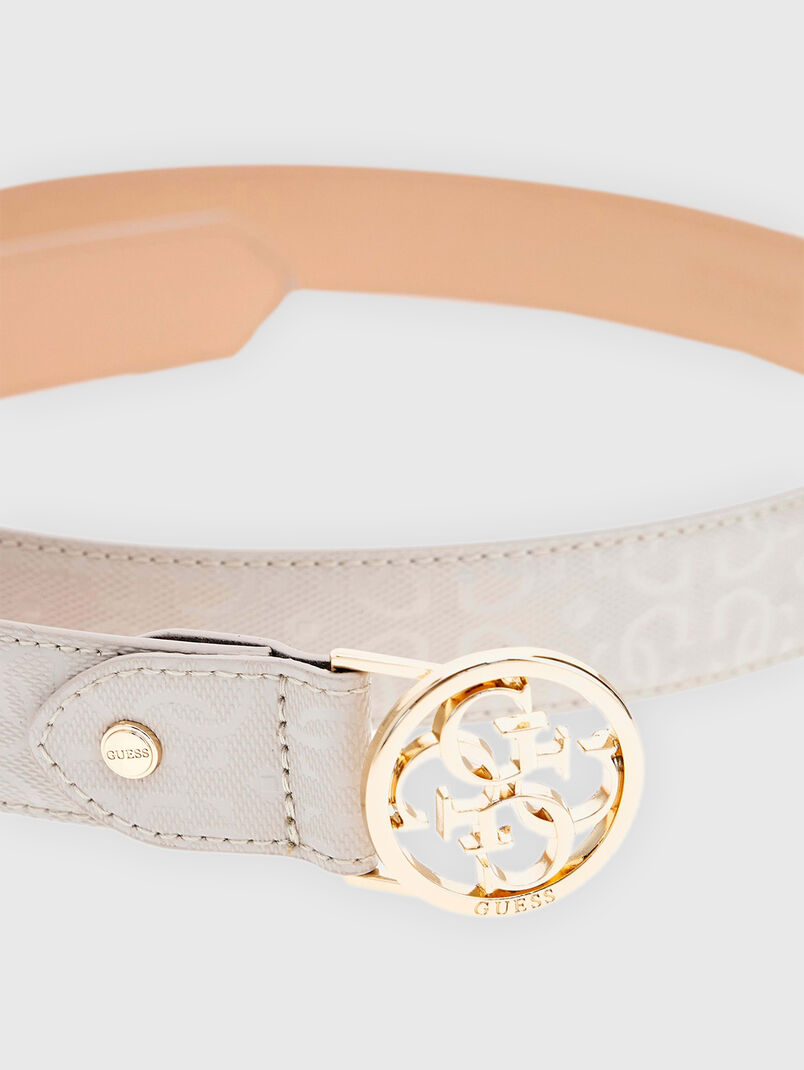 Belt with 4G logo buckle - 3