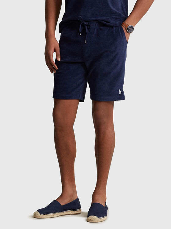 ATHLETIC dark blue shorts - 1