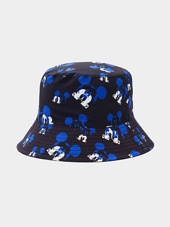 Hat with Mickey Mouse print - 1
