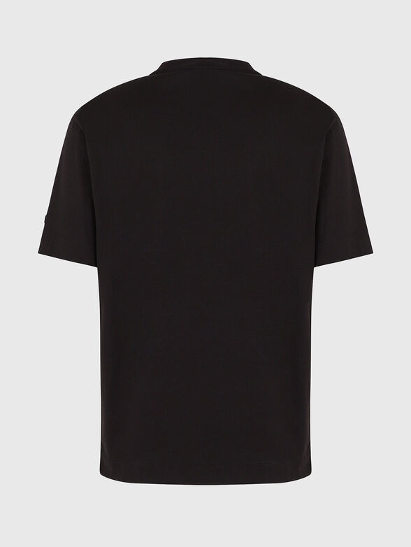 Round neck cotton T-shirt - 2