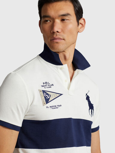 Logo-embroidered Polo Shirt  - 4