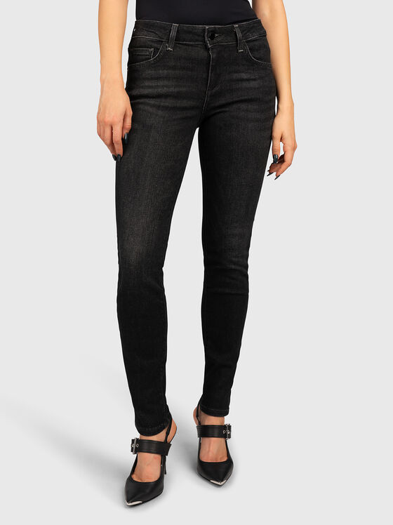 ANNETTE jeans with logo accent - 1